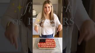 10 MINUTE 4th of JULY APPETIZER - ❤️🤍🩵 7 LAYER FLAG DIP 10 MINUTE 4th of JULY APPETIZER - ❤️🤍🩵 7 LAYER FLAG DIP