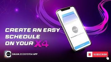 The Dalua Ecosystem App Tutorial Part 4. Uploading Easy Schedules