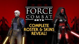 Force Combat Beta: Fan Made Star Wars Fighting Game: Combat Cast 2 -Full Roster and Skins Reveal! screenshot 4