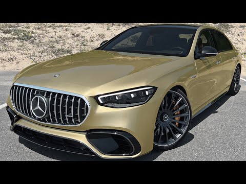 NEW Mercedes S63 AMG E-Performance POV Drive +SOUND! 802 HP V8 HYBRID!  Exterior Interior Review 