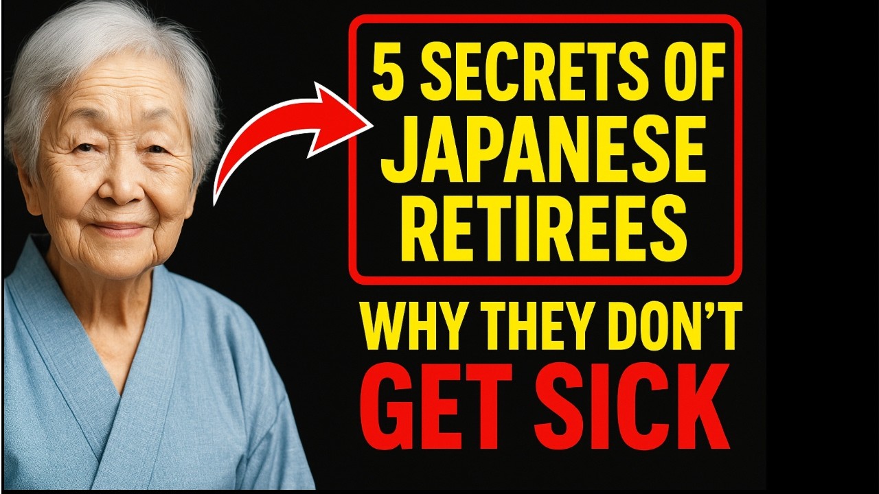 5 Habits Of Japanese Seniors That Will Help You Stay Healthy After 60! Seniors Health Tips.