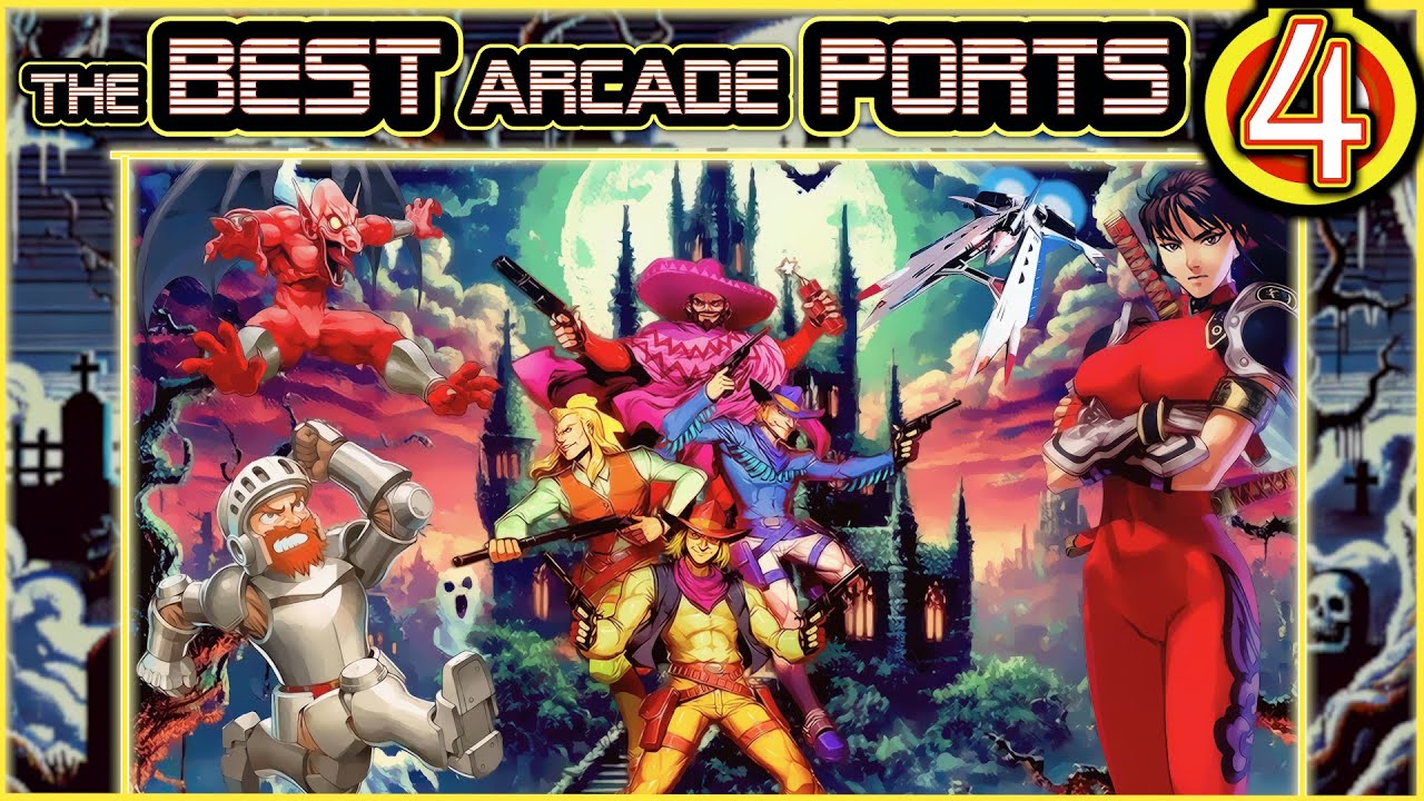The BEST ARCADE PORTS 4 🌀Grandes Alternativas al ARCADE!
