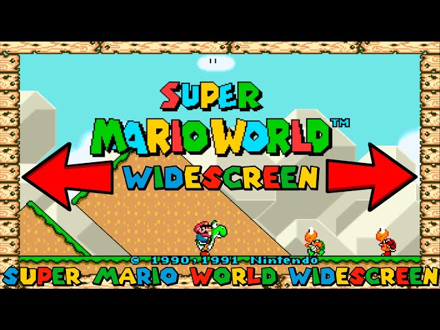 Brasileiro cria versão widescreen de 'Super Mario World' - Olhar Digital