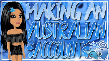 Making an Australian account on msp