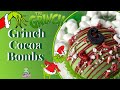 Easy Grinch Cocoa Bombs Step By Step