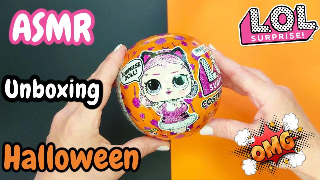 UNBOXING LOL Surprises ASMR HALLOWEEN LOL SURPRISE UNBOXING