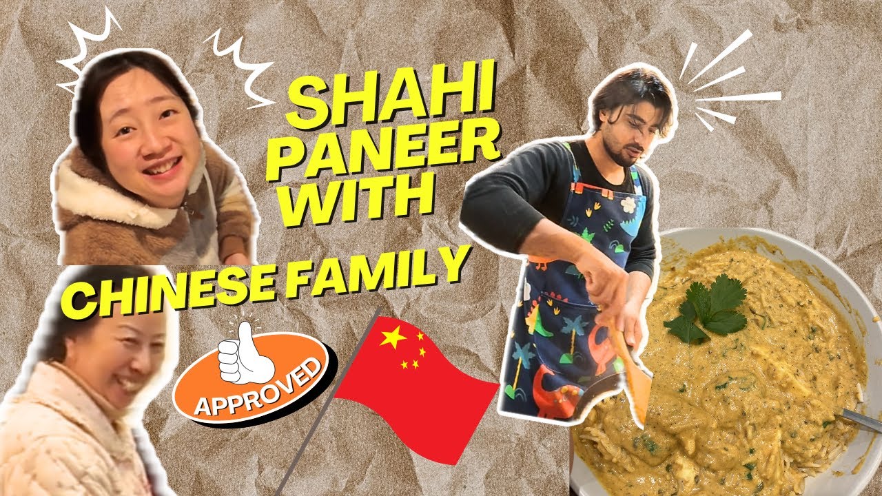 Cooking Shahi Paneer with My Chinese Partner & Her Mom | Cross-Cultural Kitchen Vlog 🍛🇨🇳 | Vlogging