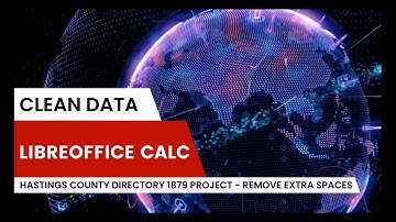 LibreOffice Calc TRIM Function