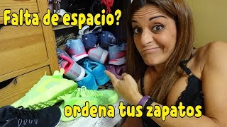 ¿Falta de espacio? Ordena tus zapatos en la puerta del armario