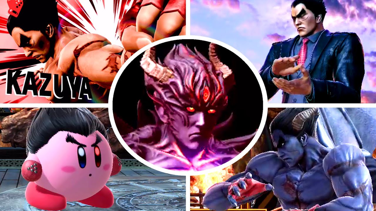 Black Suit Kazuya Mishima Wins Victory Screen & Final Smash