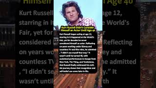 Kurt Russell Didn’t Consider Himself an Actor Until Age 40 Profile
