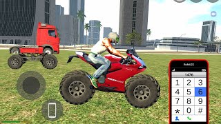 FLYING MONSTER CAR  truck CHEAT CODE indian Bikes Driving 3D Best Android IOS Gameplay screenshot 2