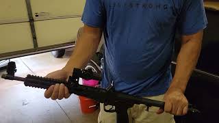 Cheap flip to side optic mount for Kel-Tec Sub 2000.
