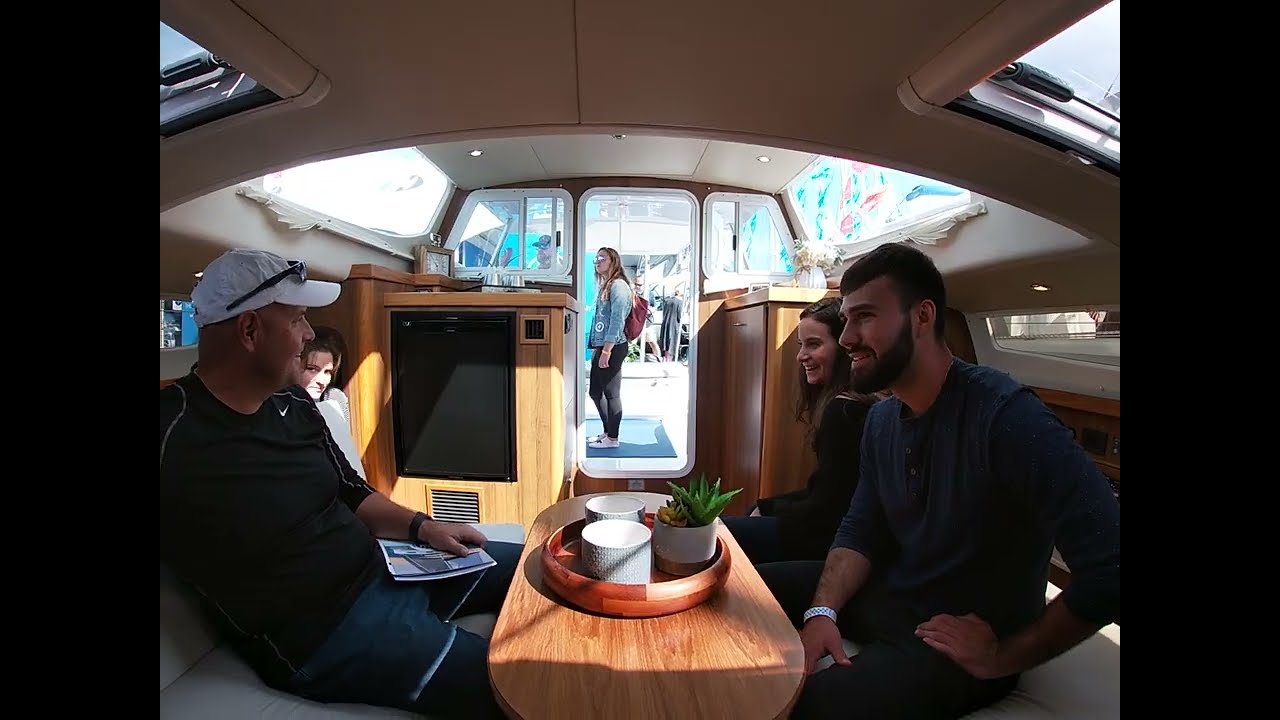 2020 Gemini Legacy boat tour, Annapolis Boat Show, 2020 Gemini Catamaran Tour.