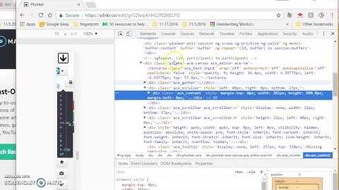 Watch and Code plunker console problem