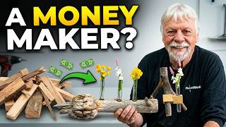 Turn Wood Scraps into Expensive Test Tube Planters?