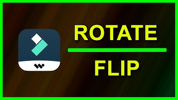 How to Flip or Rotate a video in Filmora X - Tutorial