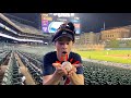I broke my record after 1,800 MLB games!! FOUR FOUL BALLS in one game at Comerica Park!