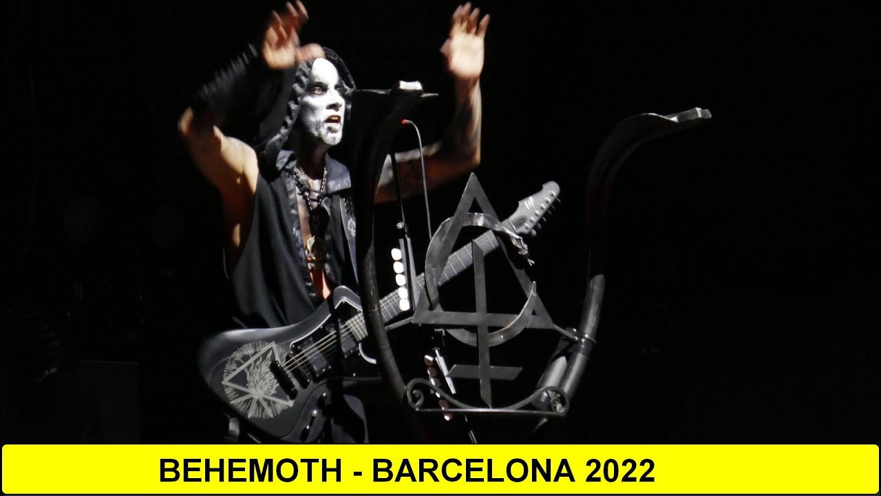 Behemoth - Bartzabel. Live in Barcelona 09.10.2022 - YouTube