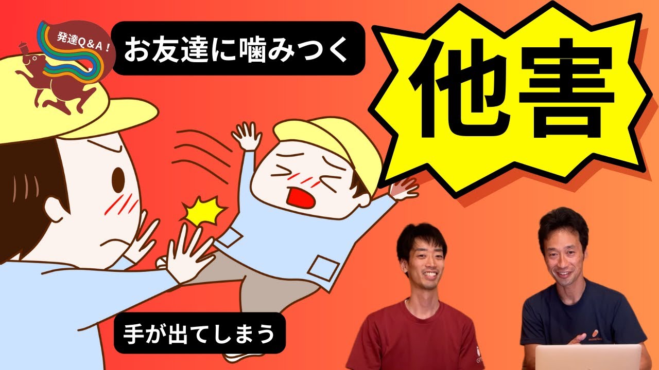 【他害問題】年中男児の他害について、親ができること、親のメンタルの保ち方を教えてくださいーはびりす発達Q＆Aー