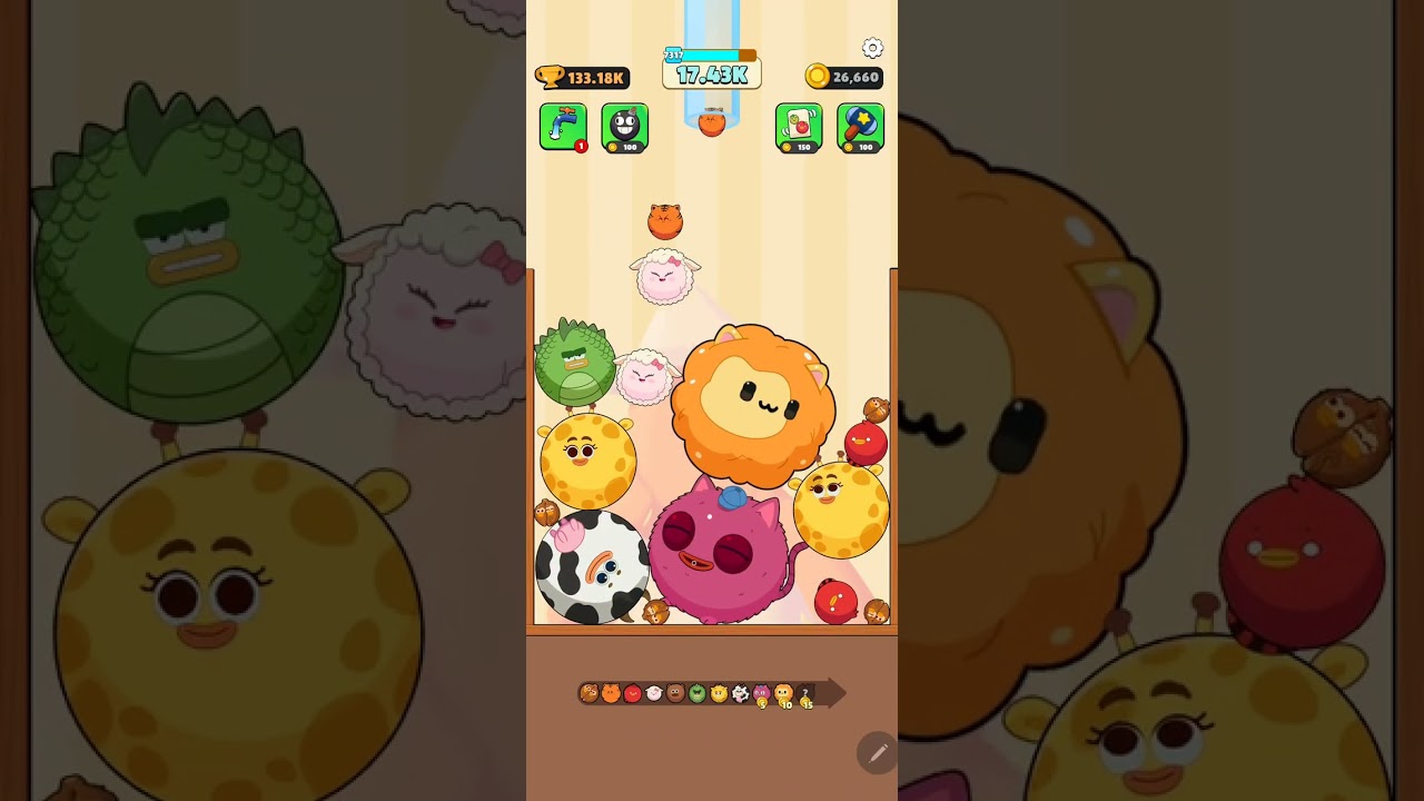 Juicy combos, crazy merges & non-stop fun! 🍓🍍 Can you beat my Fruits Clash score? 🎮🔥