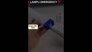 G710 LED EMERGENCY PUTIH LAMPU NEON 17 CM 30W WAT EMERGENCI DARURAT SENTER CAS CASAN CHARGER RECHARGEABLE LIGHT LAMP LENTERA CHARGE EMERGEN P