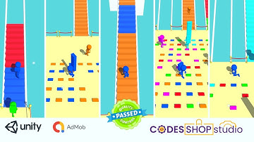 Racing on Bridge | Race | Unity Source Code