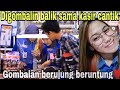 Gombalin cashier beautiful Indomaret