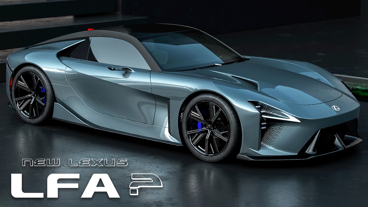 Is This The Upcoming Lexus LFA? Lexus LFR Sport | First Look