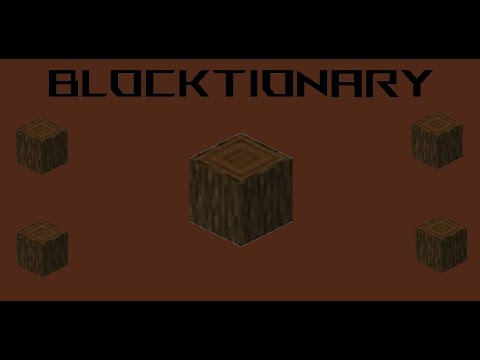 Blocktionary Episode 7 | All About The Dark Oak Log