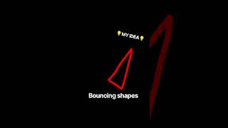 Bouncing shapes #animation #smooth #trend #shorts