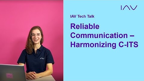 Reliable Communication - Harmonizing C-ITS