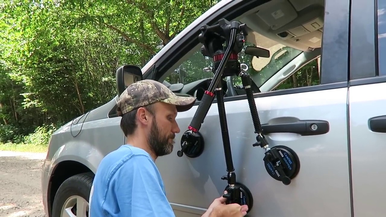 Best Affordable Pro Camera Car Mount|Camtree G-51 DSLR Gripper Suction Cup Review