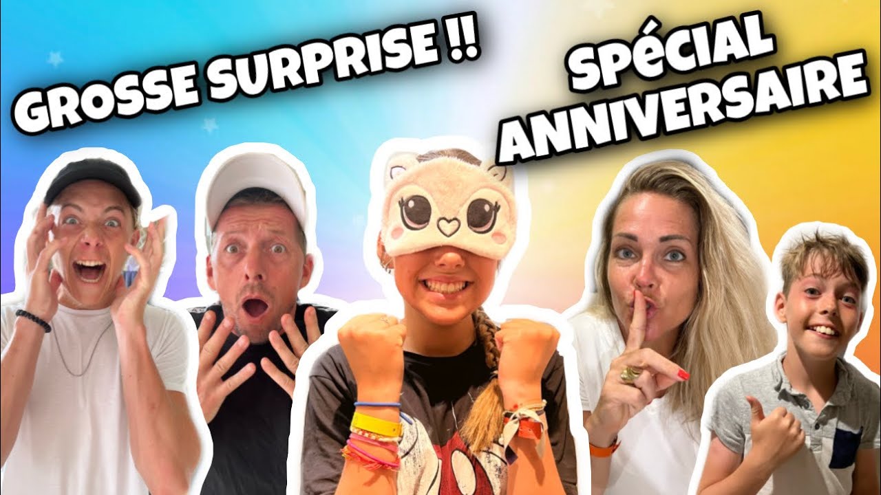 GROSSE SURPRISE EN CACHETTE POUR L’ANNIVERSAIRE D’EMMIE ! * Elle n’en revient pas ! *