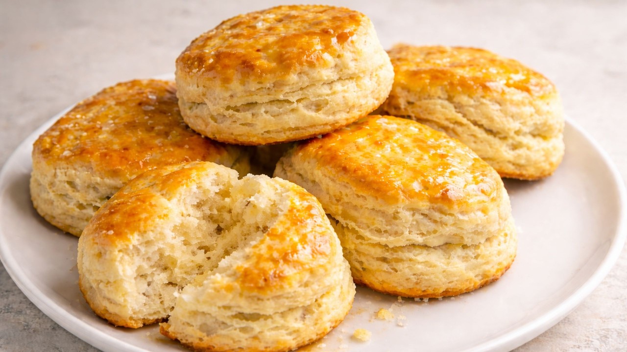 How to Make Honey Buttermilk Biscuits with just 4 Ingredients