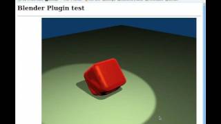 Web Plugin Test For Blender