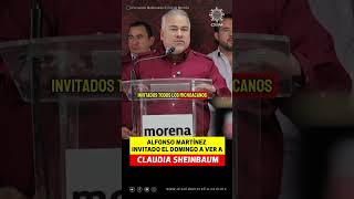 🔴 Jesús Mora (Morena) invitó al alcalde de Morelia, Alfonso Martínez, a ver a Claudia Sheinbaum