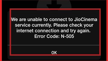 Fix Jio Cinema We are unable to connect to JioCinema service currently Please check your internet