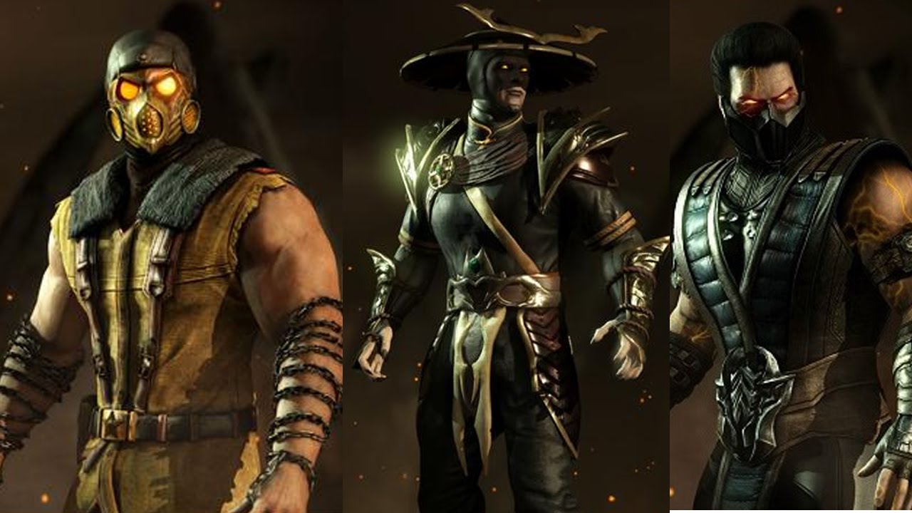 Mortal Kombat X Characters Costumes (Skins) #2 - YouTube