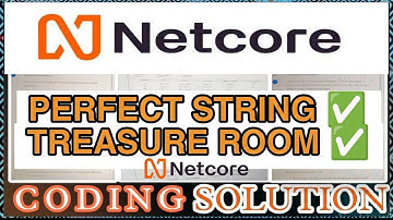 Netcore Backend Developer Hiring Challenge November 2024 Round1|Netcore Coding Solutions#coding#mnc