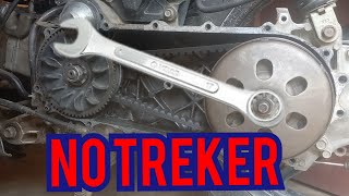 cara buka cvt metik  tanpa treker.tutorial || how to open a vario vario cvt without a trekker.