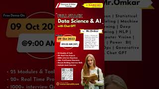 Data Science Full Course | Data Science For Beginners | Data Science Tutorial | NareshIT screenshot 5