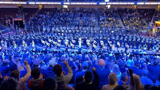 Michigan Marching Band Performs at Alumni Territory Rose Bowl Pep Rally