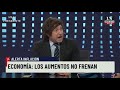 "Kicillof es un imbécil" Impecable Javier Milei en LN+- 21/03/21