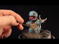 How to make a ZOMBIE SQUIRTLE |POKÉMON Diorama | Polymer Clay and Resin Tutorial | #pokemon #zombies