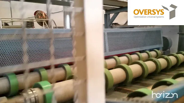 VIDEO OVERSYS U38791116 SLITTER SCORER FOSBER + CUT OFF MEDESA 2500MM/ 98", LHDPG