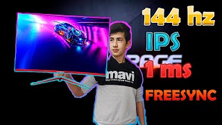 ŞOKA GELEN 144 HZ OYUNCU MONİTÖR İNCELEMESİ | RAMPAGE RM-344