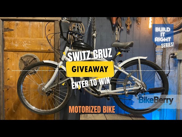 FROM SCRATCH×BYCRUISE motto OURS Switz Cruz Motorized Bike Giveaway | Enter Your Chance To Win
