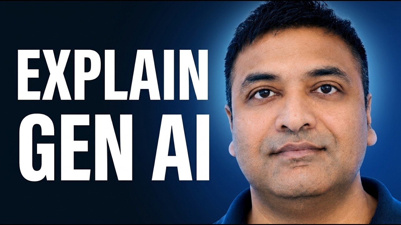 What Is Generative AI? (Gen AI Fundamentals Explained) | Interview ...