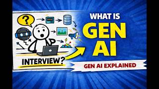 What Is Generative AI? (Gen AI Fundamentals Explained) | Interview Question Answered